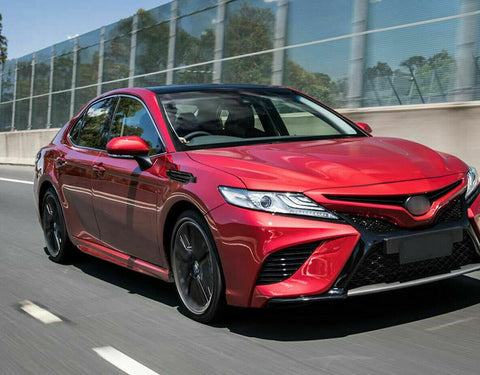 Black Auto Side Fender Hood Air Flow Grille Vent Decor Trim For Toyota Camry 86