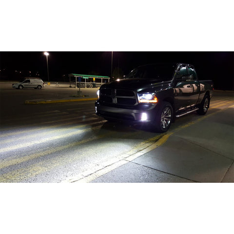 9005 9006 HB3 HB4 / H8 H9 H11 / 880 881 889 COB LED Bulb White Golden Yellow Dual Color Fog Light Conversion Kit