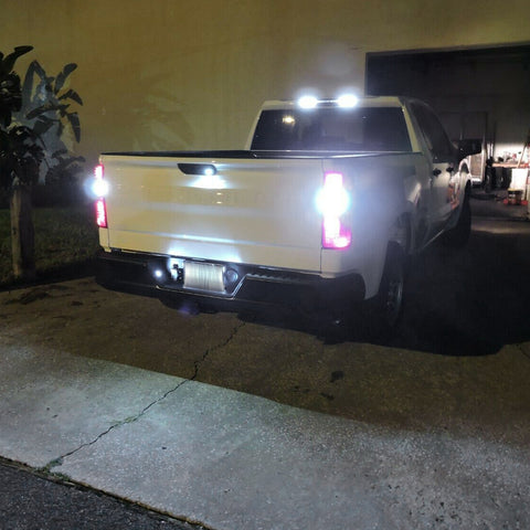 6pcs for Ford F-150 2018 2019 LED High Mount Cargo Light + License Plate Light + Backup Reverse Light, Error Free Super Bright LED Tailgate Lamp Combo Package