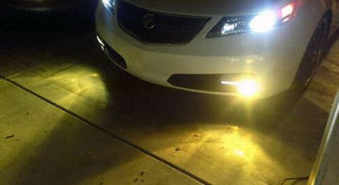 2pcs H8 H9 H11 3000K Yellow Halogen Headlight DRL Fog Light Bulbs Replacement