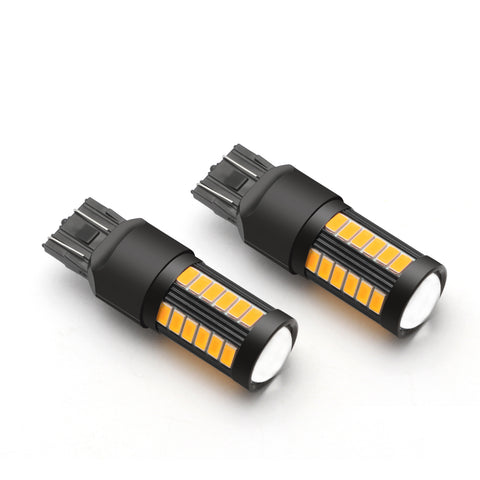 LED Front Turn Signal Light Bulb Amber 7443 7440 for Toyota Camry RAV4 2010-2020