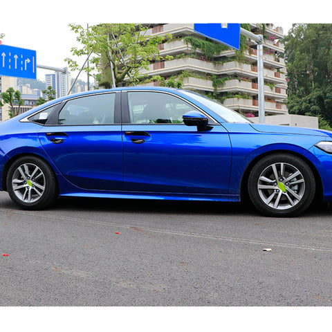 Set Glossy Black Door Handle Bowl Panel Cover Trim For Honda Civic 11th Gen 2022