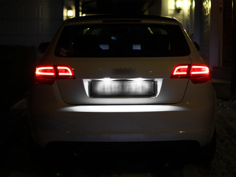 No Error LED License Plate Light For Audi A1 A6 A7 TT VW Volkswagen Jetta Passat