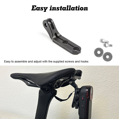 Bike Adapter Mount Only, Compatible with Garmin Varia RCT715 Tail Light