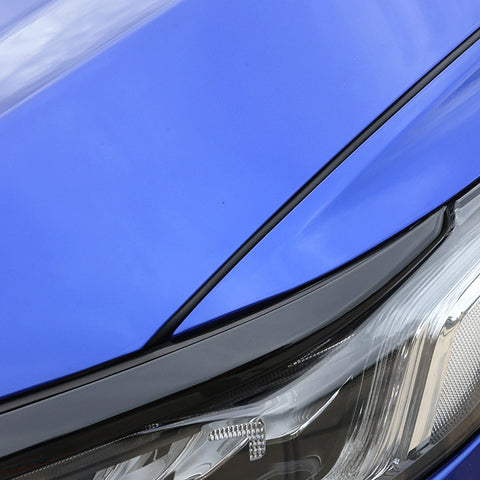 Gloss Black Front Bumper Hood Grille Stickers Trims For Honda Accord 2018-2020