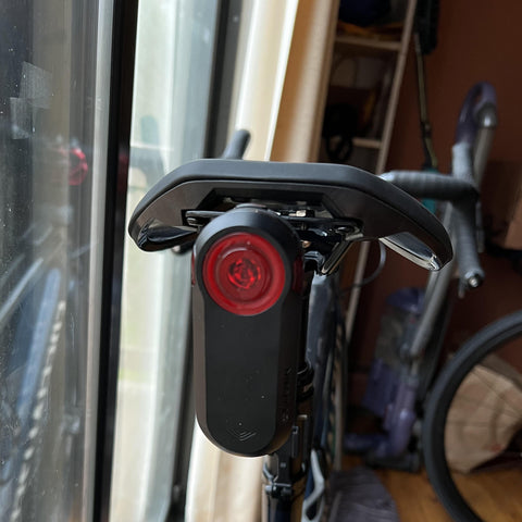 Saddle Clamp Mount for Gopro Camera Garmin Varia Rearview Radar Rear Light, Compatible with Trek Aeolus - Type C