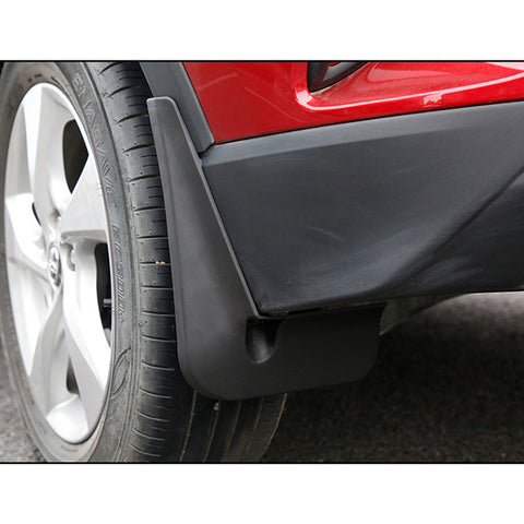 4pcs/Set Black Mud Flaps Mudguard Dirt Fender Cover For Toyota C-HR 2018-2021