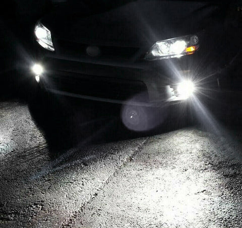 2x Super Bright 6000K Xenon White 9006 HB4 Halogen Headlight Fog Light Bulb Lamp