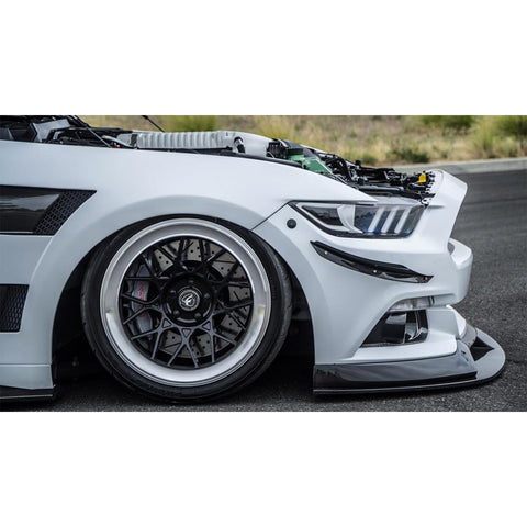 Universal Black Car Exterior Bumpers Fender & Trunk Quick Release Fasteners Hatch Lids Kit