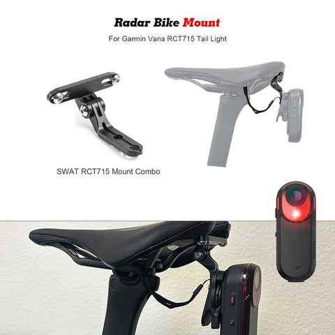 Bike RCT715 Tail Light Mount Combo, Compatible with Most Lynx Saddle S-WORKS SWAT & MOST LYNX - Type B