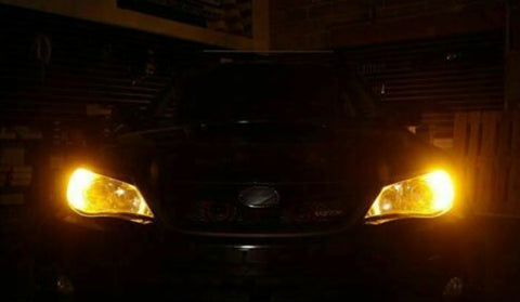 LED 1157 7528 Turn Signal Marker Parking Light Bulb Amber Yellow Blinker Lamp 2x