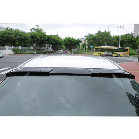 Carbon Fiber Look Rear Roof Visor Splitter Cover Trim For Toyota Camry 2018-2024