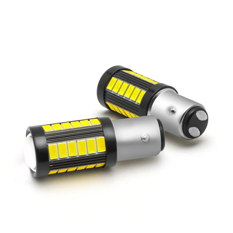 6000K White LED 1157 Backup Reverse Light Bulbs for Chevy Corvette C5 1997-2004