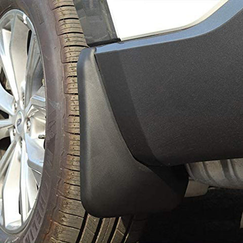 Set Front + Rear Splash Molded Mud Flaps Mudguards For Ford Explorer 2019-2022