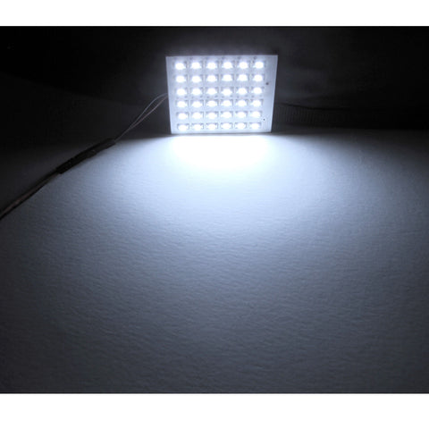 10pcs Xenon White\ Blue T10 36-SMD LED Panel Dome Light 158 168 184 194 2825 W5W