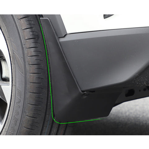 4pcs/Set Black Mud Flaps Mudguard Dirt Fender Cover For Toyota C-HR 2018-2021