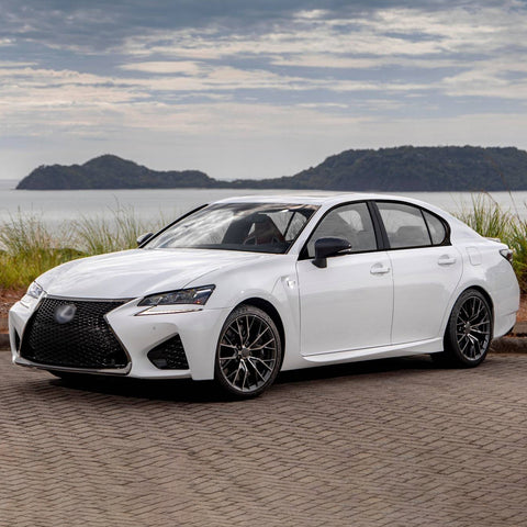 12x Chrome Blackout Delete Window Precut Wrap Cover Decal For Lexus GS350 GS450h