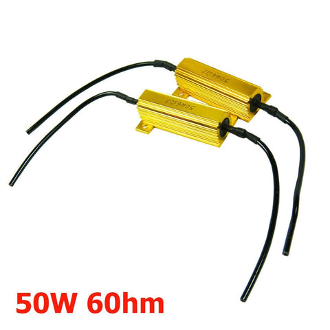 No Flashing or Burnt Out / Error Code / Hyper-Flashing 6 Ohm 50W Load Resistors