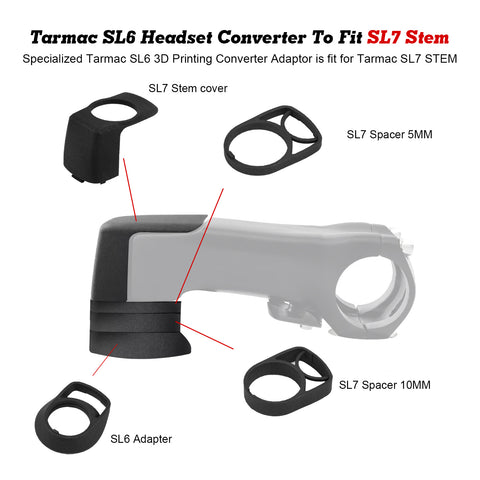 Specialized Tarmac SL6 Frame 10MM Headset Spacer Kit For SL7 Stem