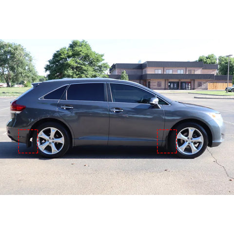 For 2008-2016 Toyota Venza 4PCS OE Style Front+Rear Splash Guard Mud Flaps Set