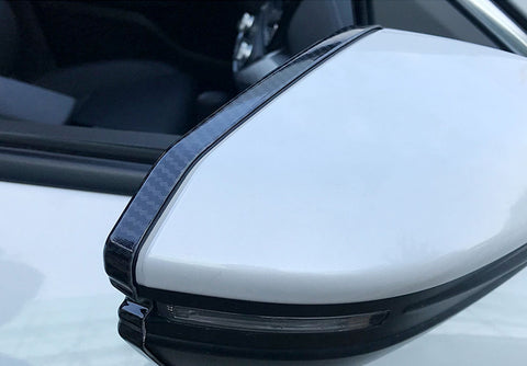 Carbon Fiber Style Type R Car Door Rearview Side Mirror Frame Cover Trims for Honda Civic 2016 2017 2018 2019 2020
