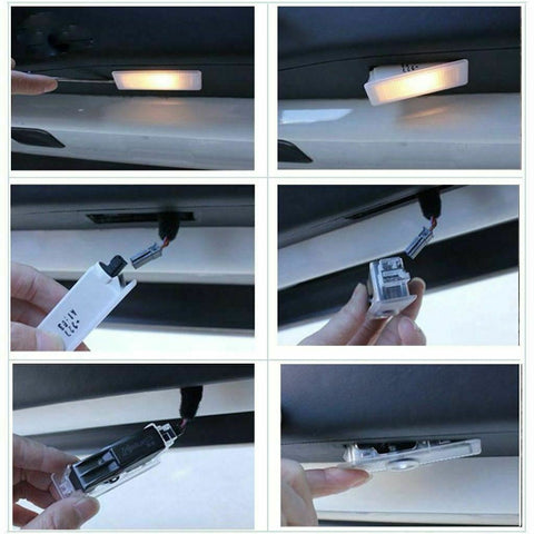 LED Logo Door Step Courtesy Ghost Shadow Light for Porsche Panamera Boxster Cayman
