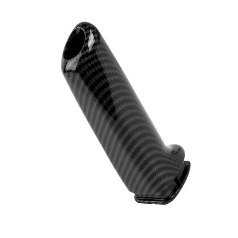 Xotic Tech Car Handbrake Grip Lever Brake Handle Cover, Carbon Fiber Pattern Compatible with BMW 3 Series GT F30 F34 E90