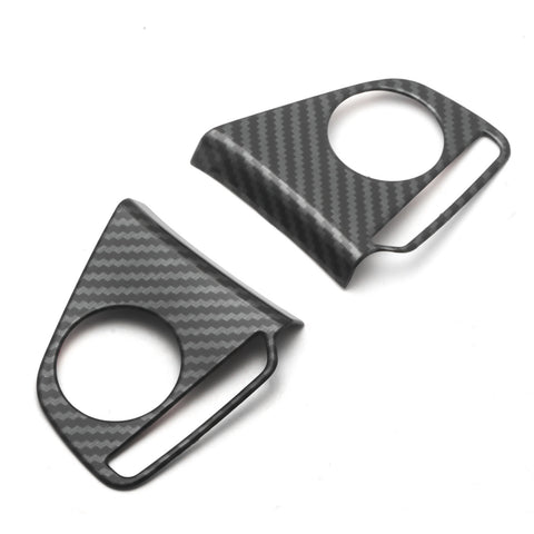 For Honda CR-V LX 2017-2021 Carbon Fiber Steering Wheel Button Cover Trim ABS