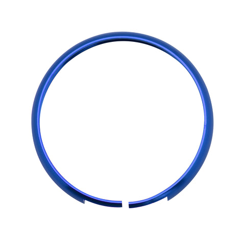 Blue Aluminum Remote Control Key Ring Rim Surrounding For Mini Cooper JCW R55 R56