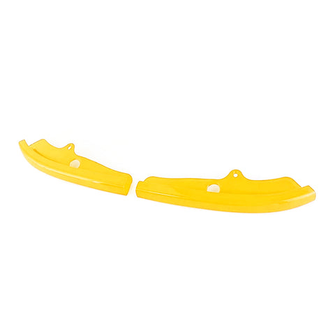 Yellow Bumper Lip Corner Spoiler Trim For Dodge Challenger Scat Pack R/T GT SRT