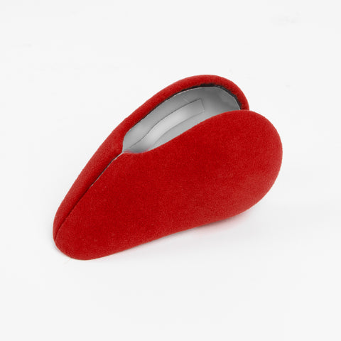 Red Suede Gear Shift Knob Cover Sticker For Porsche Macan Panamera Boxter 911