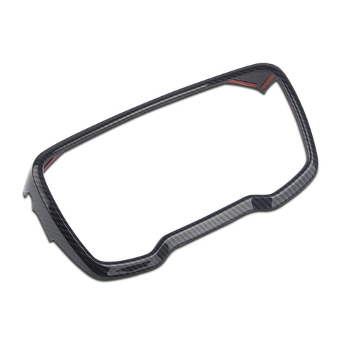 Carbon Fiber Texture Dashboard Instrument Cover Trim For Toyota Corolla 2020-23