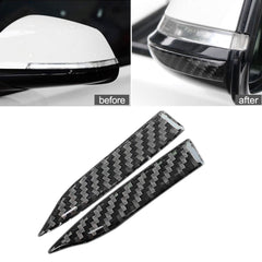 Carbon Fiber Rearview Mirror Anti Scratch Protector Trim Sticker for Honda Audi Mercedes