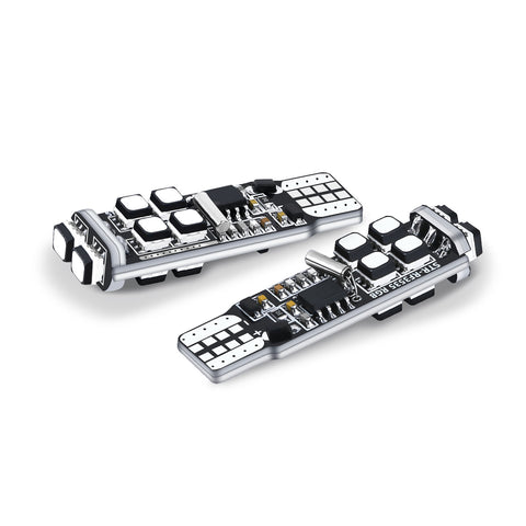 T10 10-SMD RGB LED Color Light Bulbs For Subaru WRX Forester 15-20 Parking Light