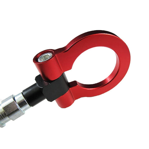 Set Anodized Alloy Red Track Racing Style Tow Hook For Audi A4/S4 B8 2008-2019
