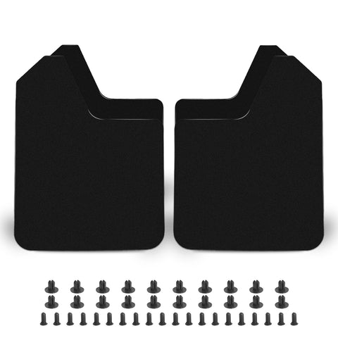 4PCS Front&Rear Black Universal Mud Flaps Splash Guards Fender Mudflap Mudguards