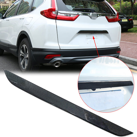 for Honda CRV CR-V 2017 2018 2019 2020 2021 Stainless Steel Rear Trunk Lid Molding Trim, Car Tailgate Rear Trunk Latch Cover Trim Moulding Strip