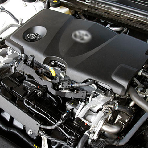 1X Black Middle Finger Novelty Engine Fuel Tank Cap Gas Oil Box Cover For Toyota