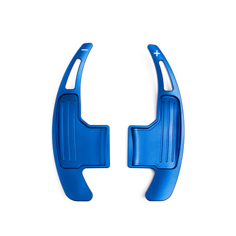 One Set Aluminum Red Steering Wheel DSG Paddle Shifter Direct Fit Ford Mustang 2015 2016 2017