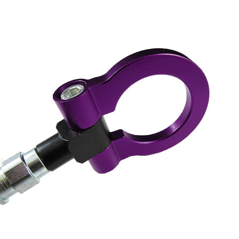 Purple Track JDM Style Aluminum Tow Hook For BMW 2 3 4 Series Mini Cooper F55 R60