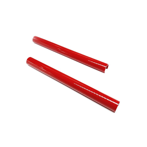 Front Grille Insert Trims Stripes, Front Center Kidney Grilles Trim Compatible with BMW 5 X1 X2 Series F07 F10 F11 F48 F39 (Red)