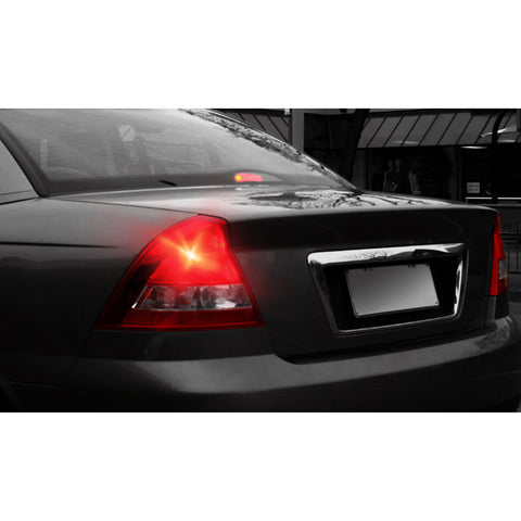 2Pcs 33-SMD Pure Red 7440 7444 LED Backup Reverse Tail Barke Light Bulbs