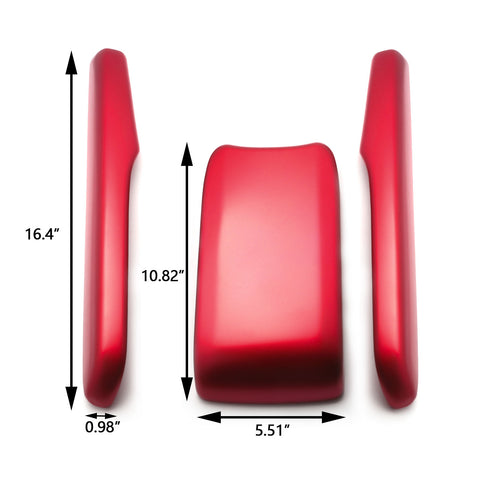 Red Center Console Armrest Box Panel Decor Cover Trim Protector Cap For Honda Civic 2016 2017 2018 2019 2020 10th Generation Insight EX 2019-2022 Interior Accessories