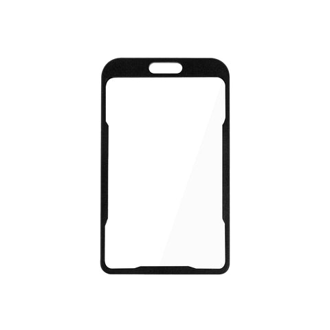 Black Aluminum w/Keychain Key Card Holder Protector For Tesla Model 3, Y, S, X