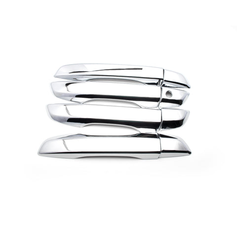 W/O Keyless Holes Chrome Door Handle Cover Trim For Honda Civic 10th 2016-2021