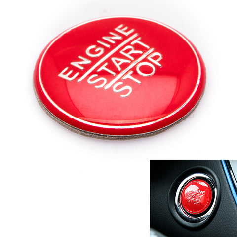 Blue/ Black/ Red Keyless Engine Start Stop Push Button Cover Trim for Lexus GS ES IS RC 2014+ NX RX 2016+