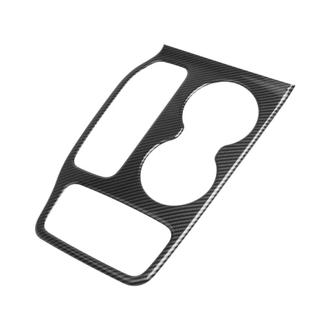 Carbon Fiber Texture Gear Shift Box Frame Trim For Jeep Grand Cherokee 2016-2020