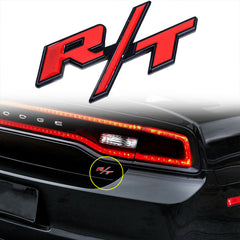 1 Piece RT R/T Badge Emblem Sticker for Mopar HEMI Cars Dodge Charger Chrysler Ram Jeep Mopar Team