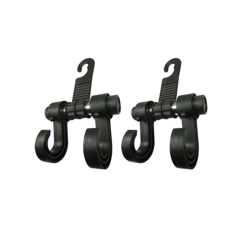Multi-Function Truck Seat Back Coat Hanger Organizer Double Hook Headrest Holder