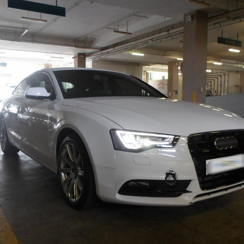 Set Anodized Alloy Black Track Racing Style Tow Hook For Audi A4/S4 B8 2008-2019